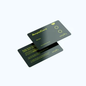 AmplyCard - Lifetime Warranty